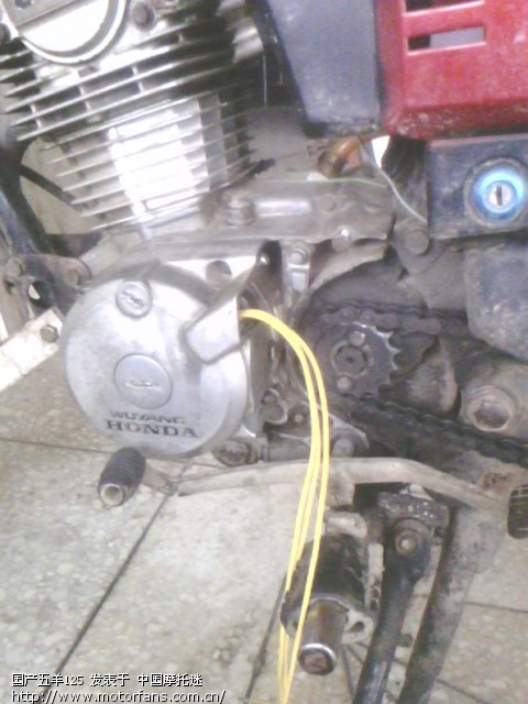五羊125-A改200W发电机 - 维修改装 - 摩托车论
