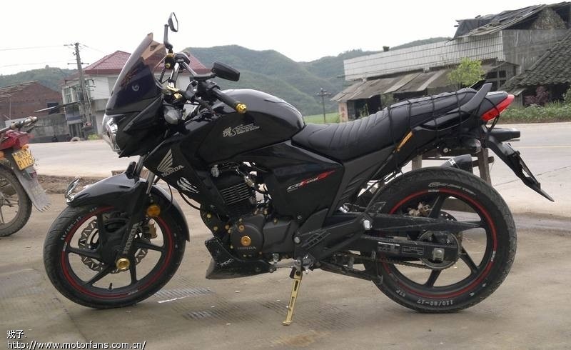 ★黑色战神全副武装★ - 五羊本田 - 幻影150活