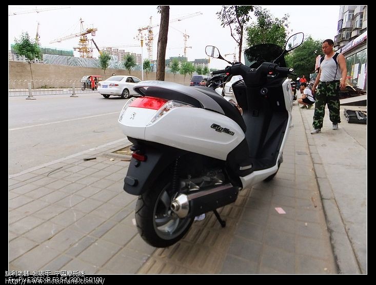 法国原装标致citystar200踏板亮相北京 - 北京摩
