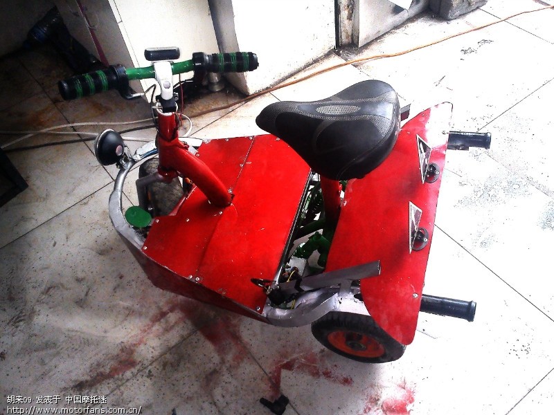 自制迷你电动三轮 - 北京摩友交流区 - 摩托车论
