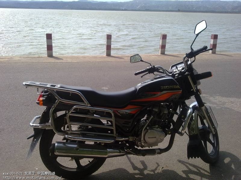 昨天骑CBX150,用最快的速度,跑了一生中最长