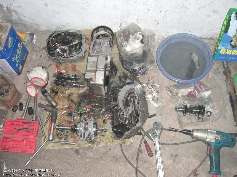 cg款幸福125 副轴垫片位置问题 - 维修改装 - 摩