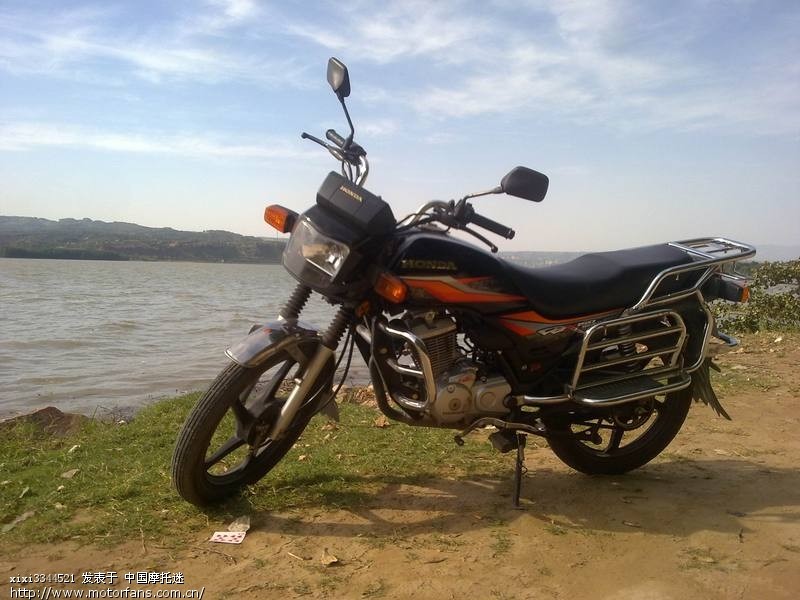 昨天骑CBX150,用最快的速度,跑了一生中最长