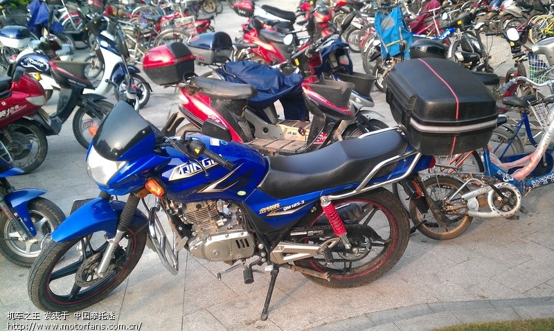 轻骑QM125-3金悦胜1万公里作业 附油耗统计