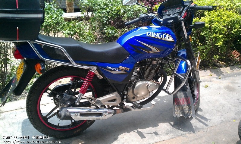 轻骑QM125-3金悦胜1万公里作业 附油耗统计