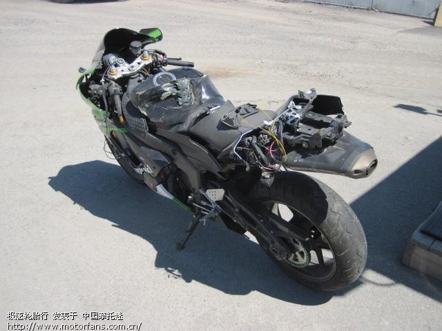 5日开标Stock# FUD44 - 2005 KAWASAKI ZX