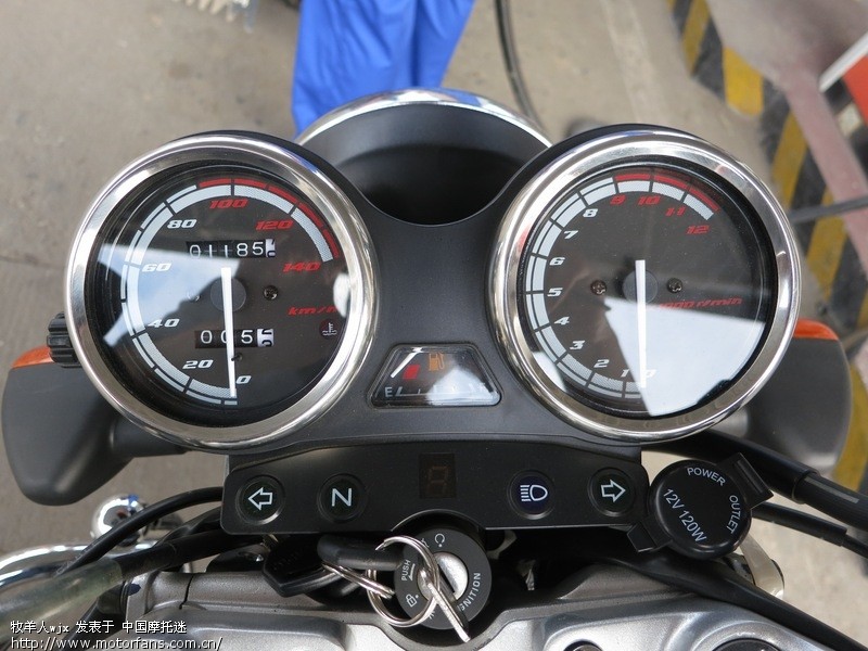 我的春风CF150-C领跑王的最新油耗(有PP) - 摩