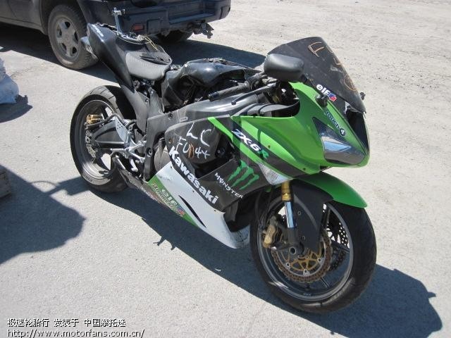 5日开标Stock# FUD44 - 2005 KAWASAKI ZX