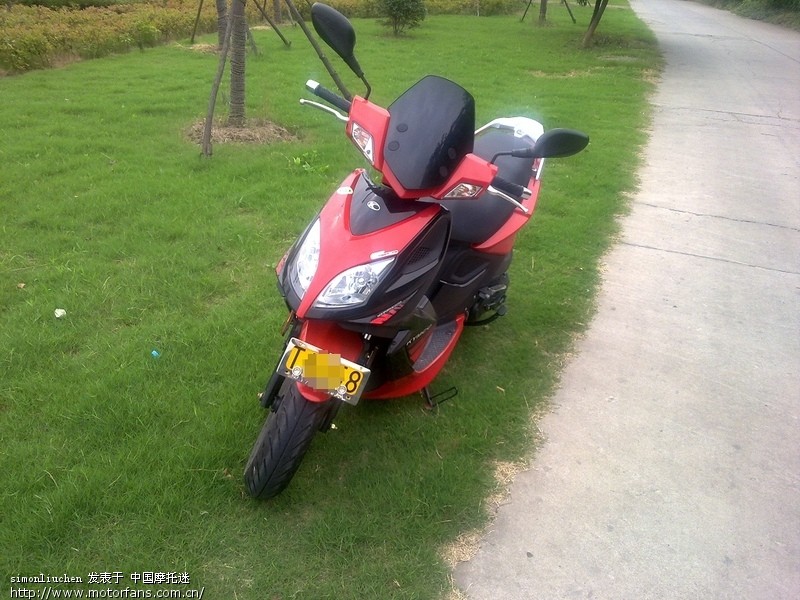 舒跑&like180 小跑宜兴竹海 - 光阳摩托 - 摩托