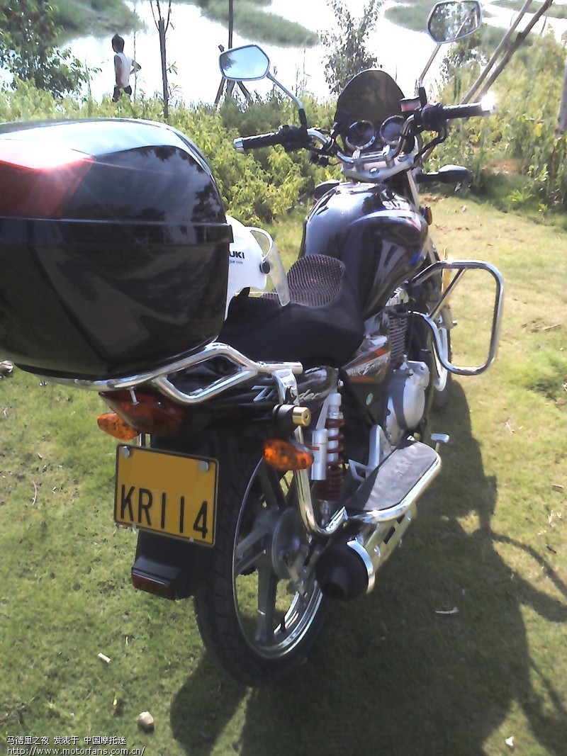 en150A,3天200公里,感觉很好!挂好牌了赛赛照