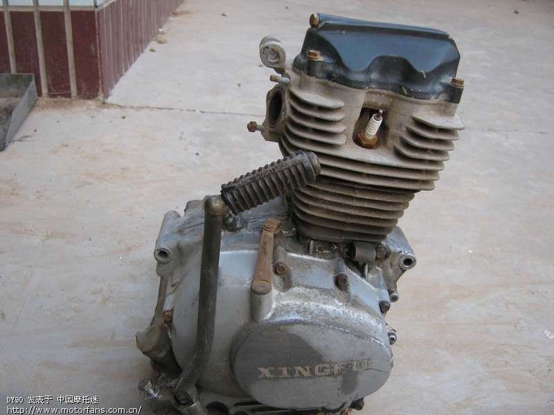 求鉴定下老幸福125发动机 - 维修改装 - 摩托车