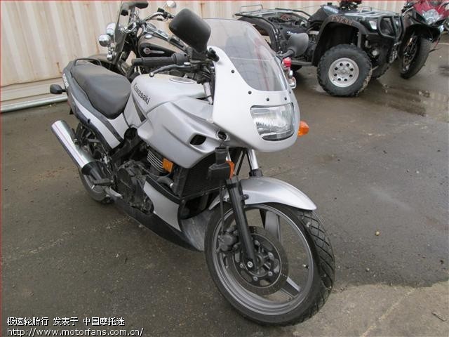 23日开标Stock# FUJ53 - 2011 KAWASAKI EX