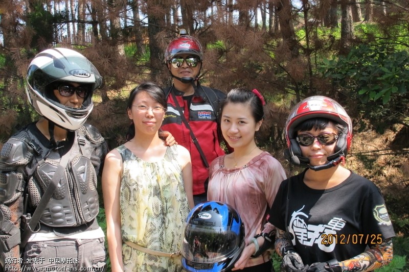 牡丹江摩友会应电视台之约录制了摩旅节目 - 黑