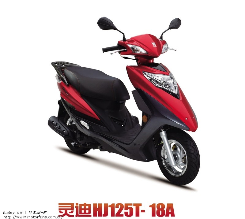 爆料〓豪爵新款踏板--Lindy灵迪HJ125T-18\/18