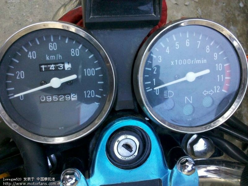 gn125-2今天换正新6层的真空胎 - 豪爵铃木 - G