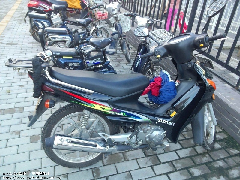 北京出一台京B公户国三铃木赛驰110,已跑半年