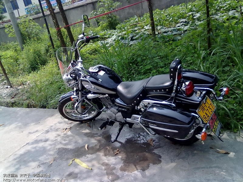 豪爵铃木悦酷GZ150-A太子车高清图片精彩放送