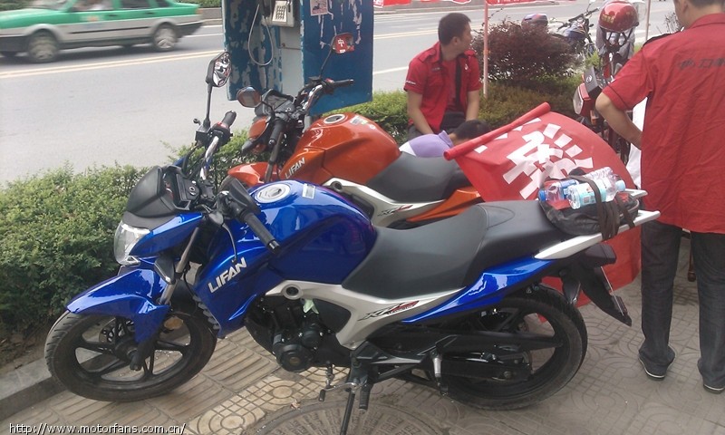 今天试驾了KP150 - 力帆摩托 - 力帆-竞跑系列