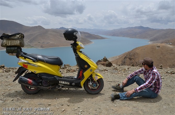 8月低出发西藏踏板车一共跑12000公里 有驴友