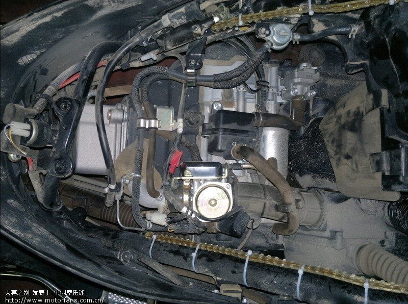 新款国三化油器版居然没有汽油滤芯? - 踏板论