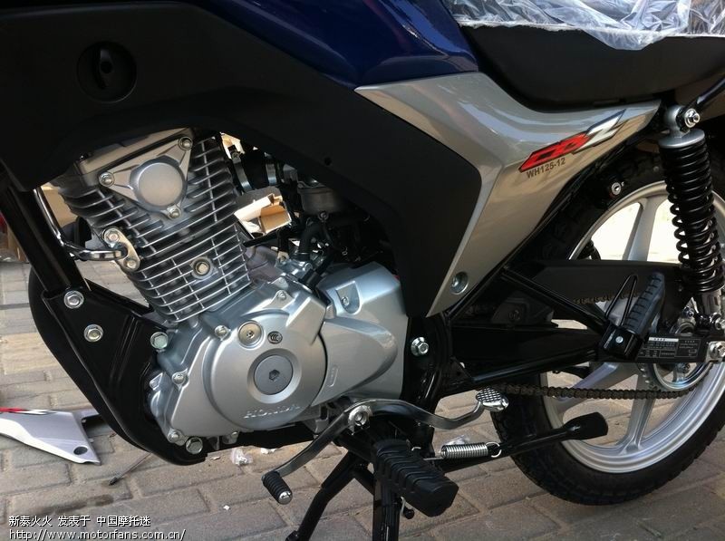 新车到手 五羊本田 锋郎 125 - 山东摩友交流区