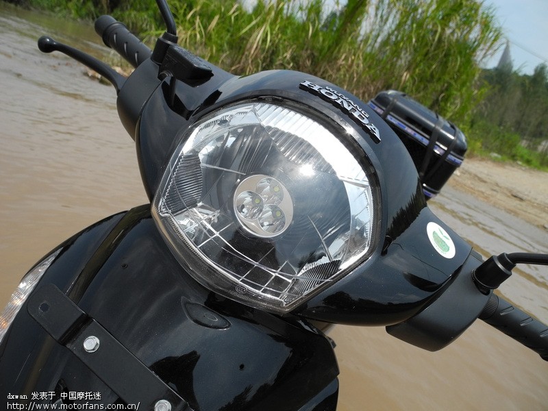 才买的新五羊本田锋影就被我改了 - 弯梁世界