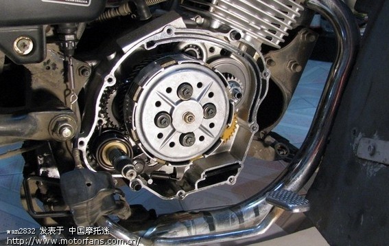 离合器怎么从机器上拆下来? - 维修改装 - 摩托