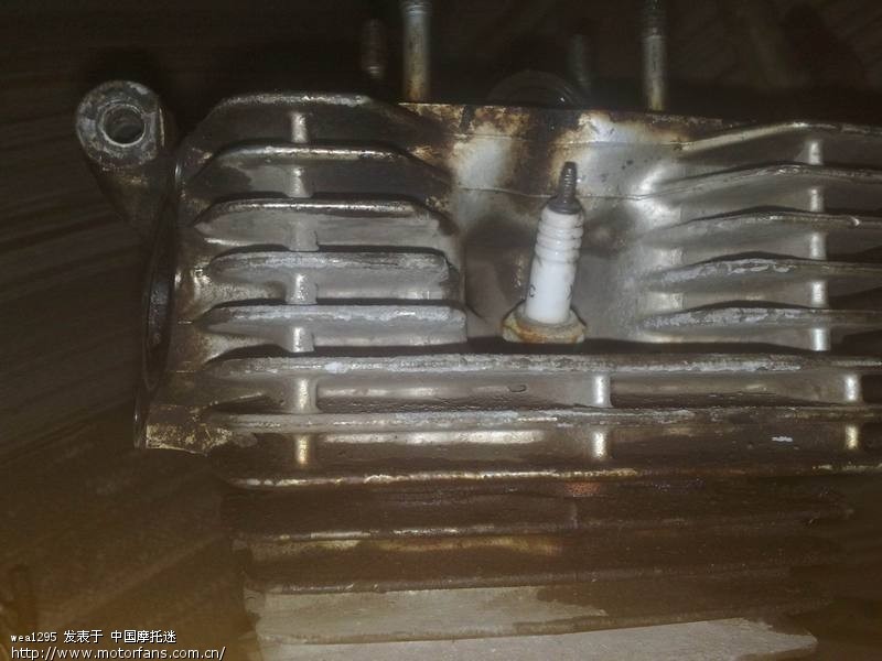 WY125J中缸渗机油 - 五羊本田 - 摩托车论坛 - 