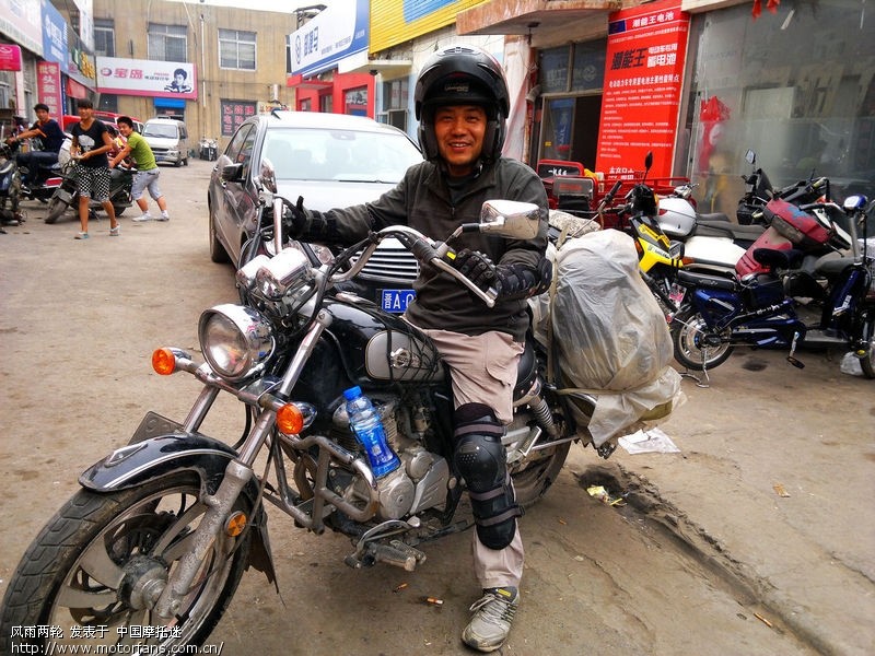 偶遇骑GZ150A拉萨返京哥们 - 北京摩友交流区