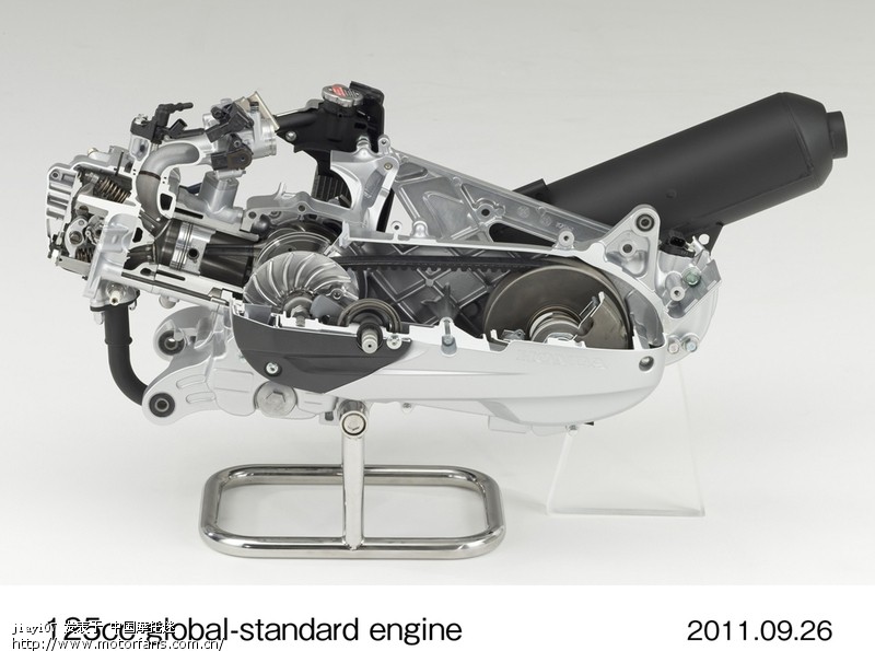 Honda 的125cc通用型踏板发动机 - 踏板论坛 -