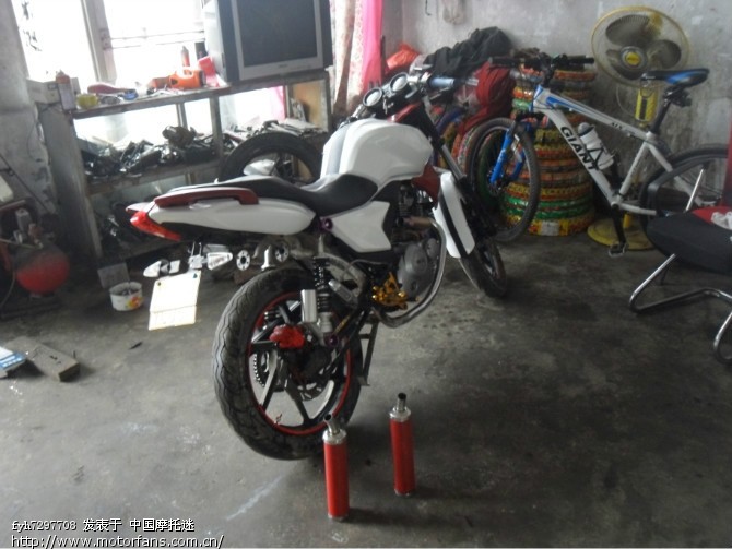 钱江御龙125改装 - 湖南摩友交流区 - 摩托车论