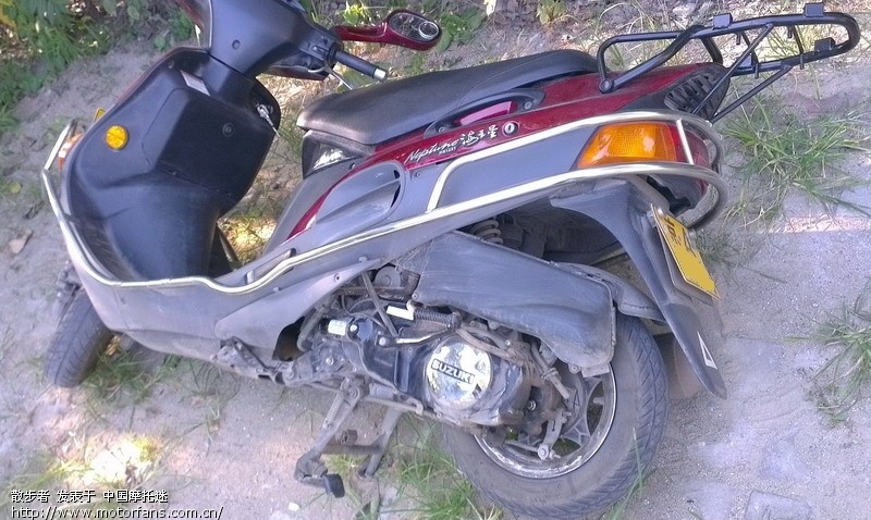 躺好了,咱换机滤… - 踏板论坛 - 铃木踏板摩托