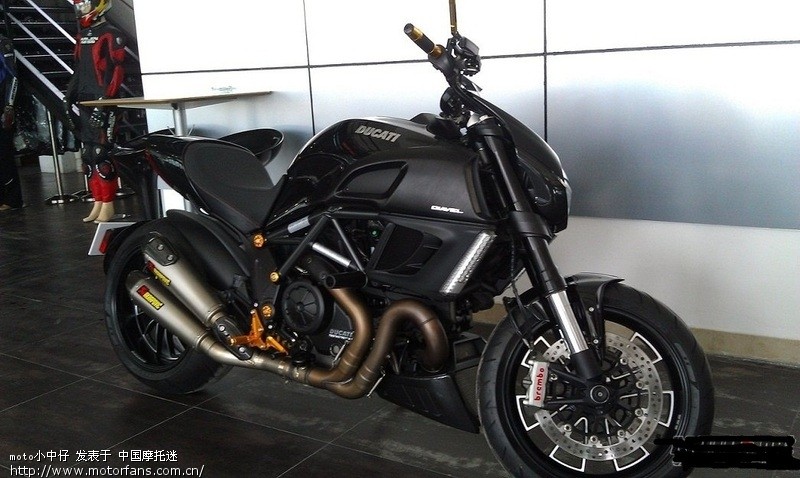 (图片以更新)杜卡迪 大魔鬼改装天蝎中尾段排气