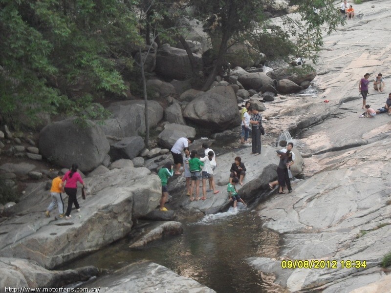 骑幻影逛泰山。 - 天津摩友交流区 - 摩托车论坛