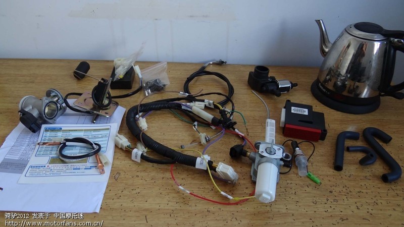 五本威领150改FAI电喷 - 维修改装 - 摩托车论坛