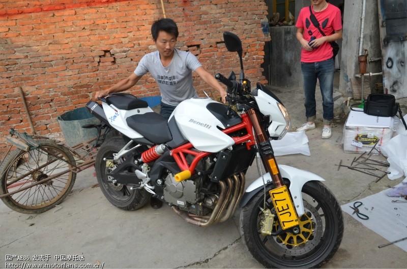 QJ600 改排气管 - 湖南摩友交流区 - 摩托车论坛