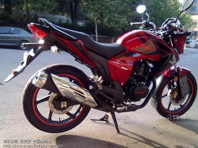 3000公里的红影没上牌值多少钱 - 五羊本田 - 幻