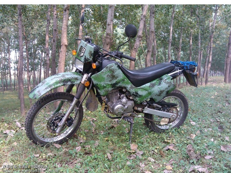 嘉陵翼侠迷彩秀。 - 激情越野 - 摩托车论坛 - 中