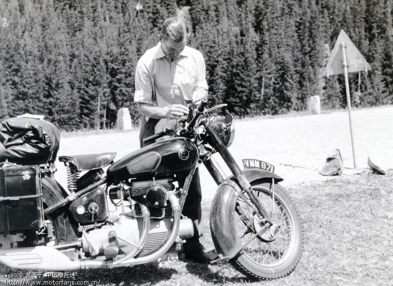 摩托开到80岁!六十年前英国车友摩旅欧洲五国