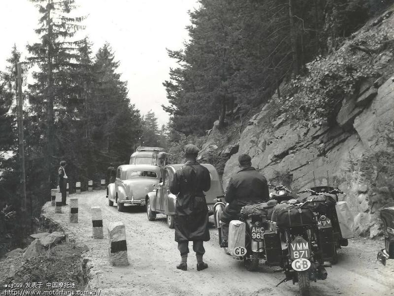 摩托开到80岁!六十年前英国车友摩旅欧洲五国
