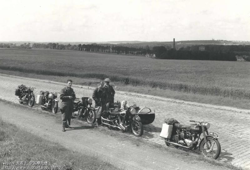 摩托开到80岁!六十年前英国车友摩旅欧洲五国