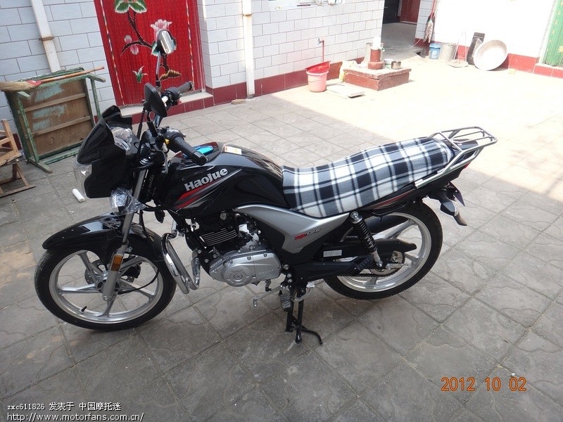 入手豪爵骊爽da125-5 - 豪爵铃木 - 摩托车论坛
