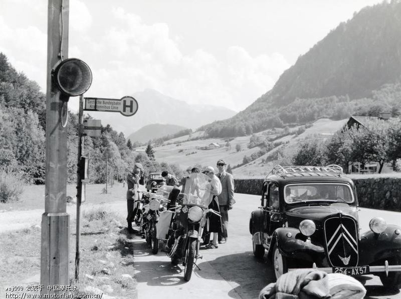 摩托开到80岁!六十年前英国车友摩旅欧洲五国