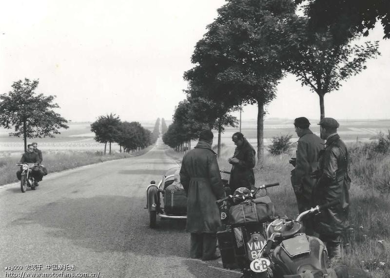 摩托开到80岁!六十年前英国车友摩旅欧洲五国