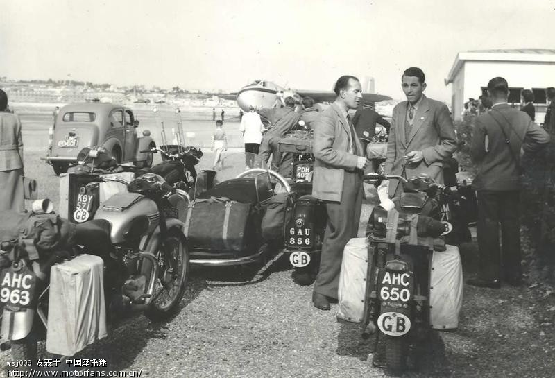 摩托开到80岁!六十年前英国车友摩旅欧洲五国