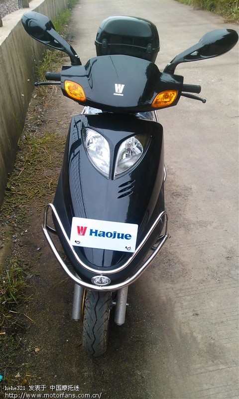 刚入手豪爵悦星 - 踏板论坛 - 铃木踏板摩托 - 摩