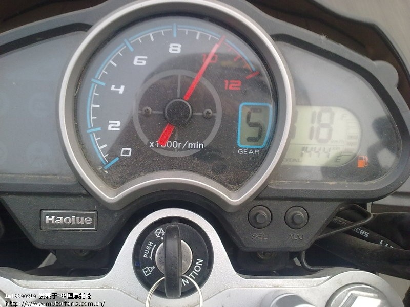 豪爵150-9A迪爽系列,晒晒最高时速 - 豪爵铃木