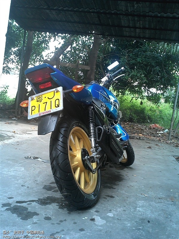 雅马哈天剑K能否换上17寸的轮毂和胎? - 维修改装 - 摩托车论坛 - 中国第一摩托车论坛 - 摩旅进行到底!