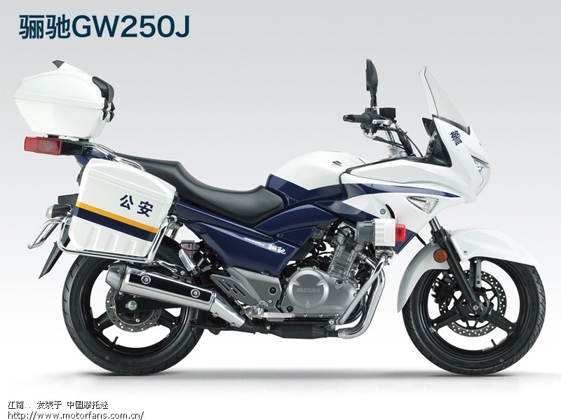 车展上的GW250s - 豪爵铃木 - 骊驰GW250 - 摩