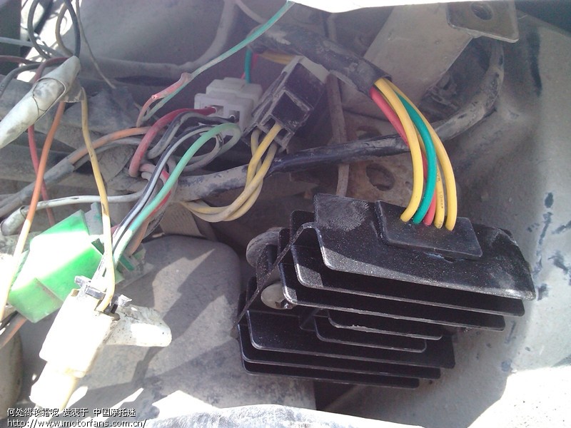 有图有真相,铃木超人换了三信开关整流器,怠速